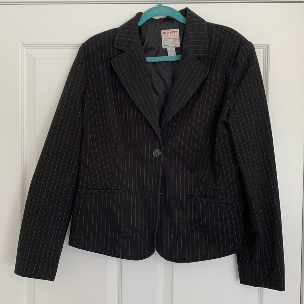 Pin-Striped Blazer Size 1x